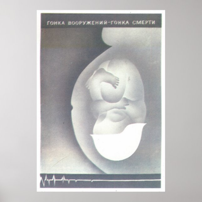 Sovjetunionens CCCP-Kall Krig Sovjetunionen Poster (Framsidan)