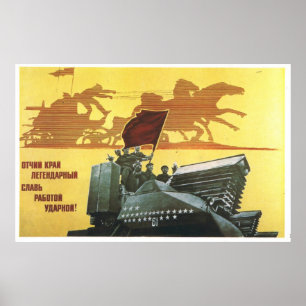 Sovjetunionens CCCP-Kall Krig Sovjetunionen Poster
