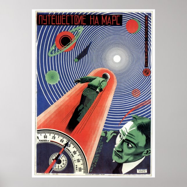 Sovjetunionens CCCP-Kall Krig Sovjetunionen Poster (Framsidan)