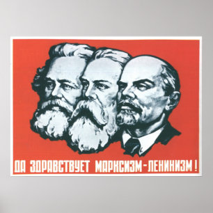 Sovjetunionens CCCP-Kall Krig Sovjetunionen Poster