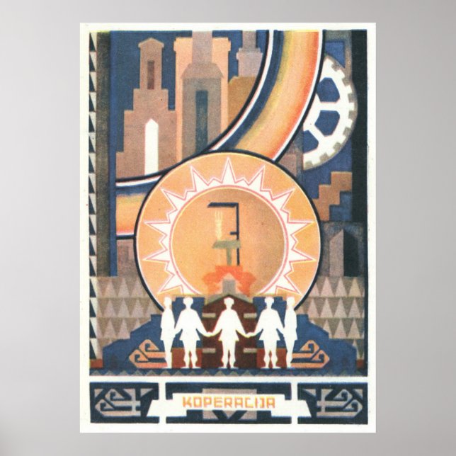 Sovjetunionens CCCP-Kall Krig Sovjetunionen Poster (Framsidan)