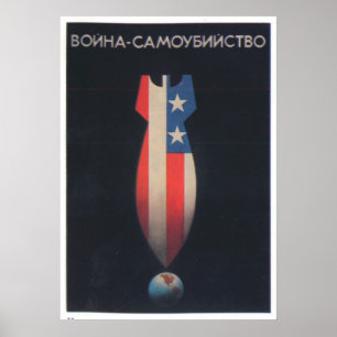 Sovjetunionens CCCP-Kall Krig Sovjetunionen Poster