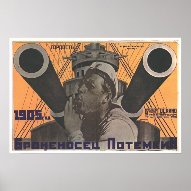 Sovjetunionens CCCP-Kall Krig Sovjetunionen Poster (Framsidan)