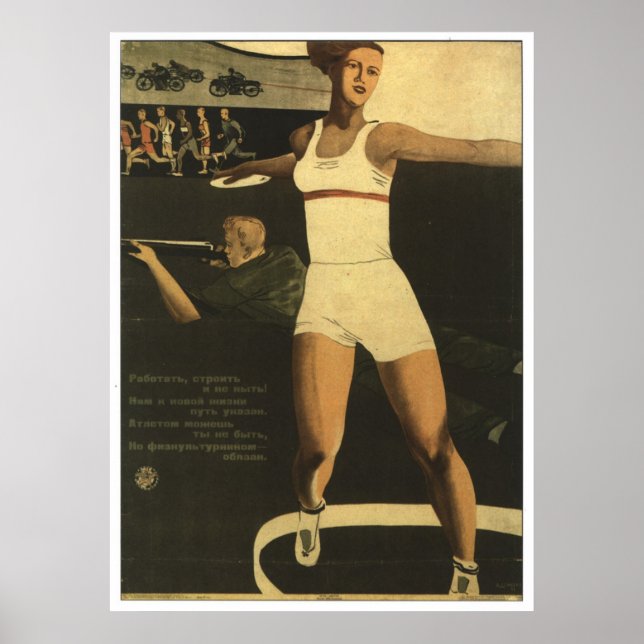 Sovjetunionens CCCP-Kall Krig Sovjetunionen Poster (Framsidan)