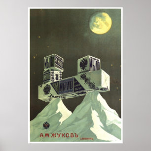 Sovjetunionens CCCP-Kall Krig Sovjetunionen Poster