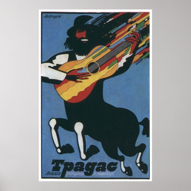 Sovjetunionens CCCP-Kall Krig Sovjetunionen Poster (Framsidan)