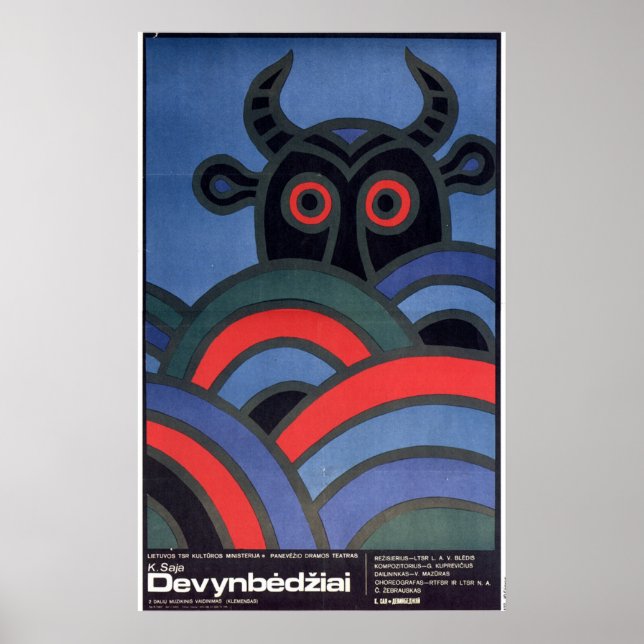 Sovjetunionens CCCP-Kall Krig Sovjetunionen Poster (Framsidan)