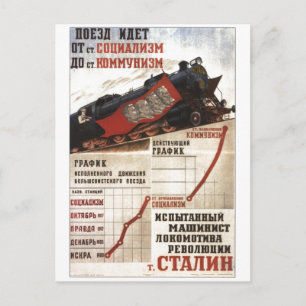 Sovjetunionens CCCP-Kall Krig Sovjetunionen Poster Vykort