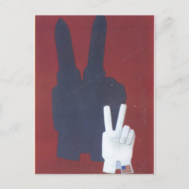 Sovjetunionens CCCP-Kall Krig Sovjetunionen Poster Vykort (Framsida)