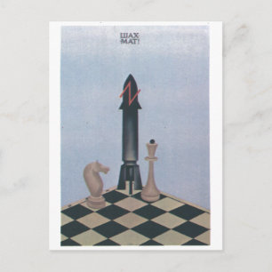 Sovjetunionens CCCP-Kall Krig Sovjetunionen Poster Vykort