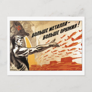 Sovjetunionens CCCP-Kall Krig Sovjetunionen Poster Vykort