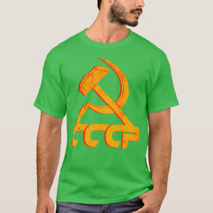 Sovjetunionens CCCP Sovjetkommunism Hammer Sickle1 T Shirt