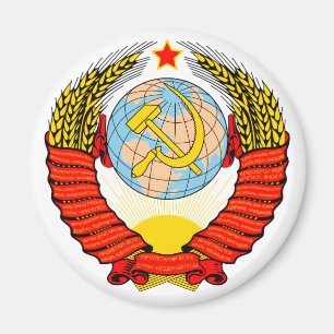 Sovjetunionens emblem magnet