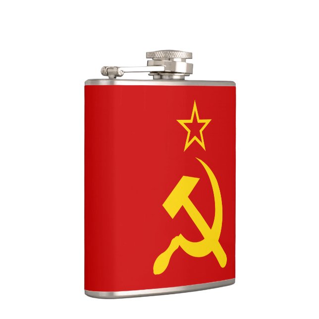 Sovjetunionens flagga fickplunta (Höger)