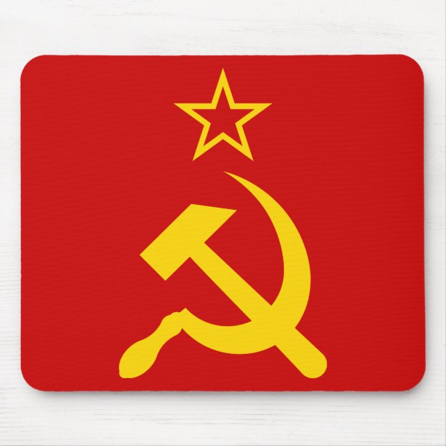 Sovjetunionens flagga musmatta (Framsidan)