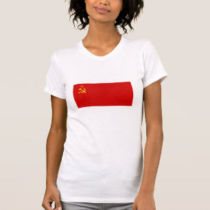 Sovjetunionens flagga tee shirt