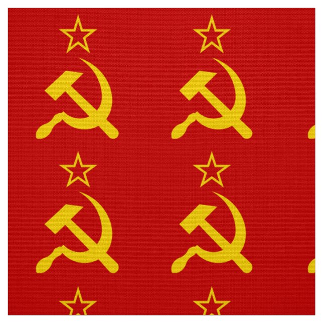 Sovjetunionens flagga tyg (Provkarta)