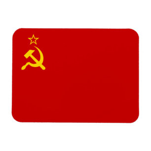 Sovjetunionens flagga, USSR, CCCP, kommunism, Leni Magnet