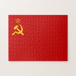 Sovjetunionens flagga, USSR, CCCP, kommunism, Leni Pussel