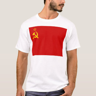 Sovjetunionens flagga, USSR, CCCP, kommunism, Leni T Shirt