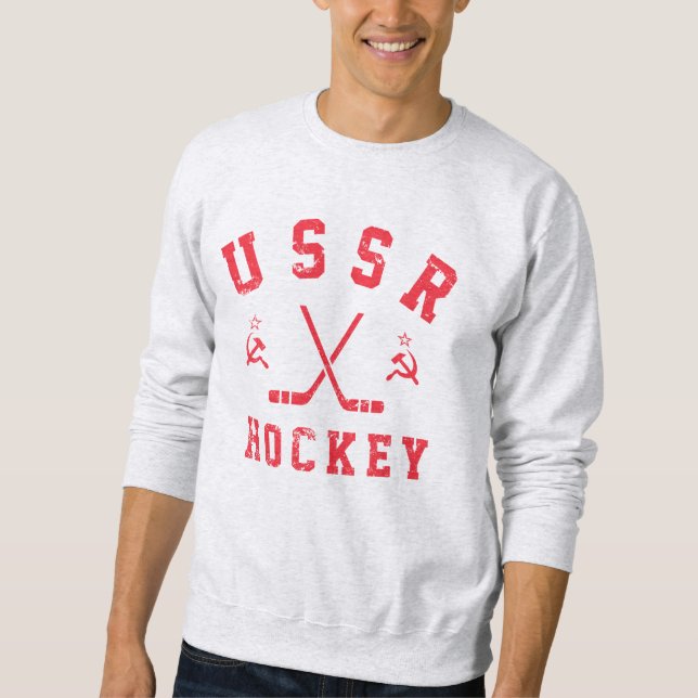 Sovjetunionens ishockey lång ärmad tröja (Framsida)