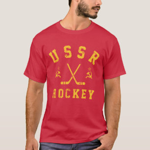 Sovjetunionens ishockey t shirt