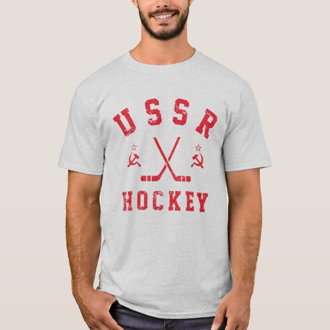 Sovjetunionens ishockey t shirt (Framsida)