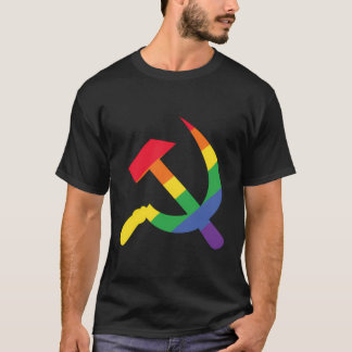 Sovjetunionens kommunistiska Flagga Hammer och Sic T Shirt