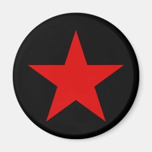 Sovjetunionens kommunistiska militära röda stjärna magnet