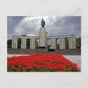 Sovjetunionens Krig Memorial, Berlin, Tyskland Vykort