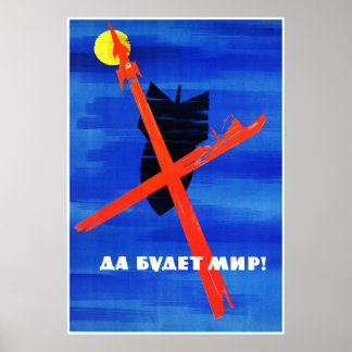 Sovjetunionens propaganda Poster