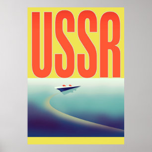 Sovjetunionens reseaffisch poster