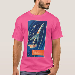 Sovjetunionens Sovjetunionens ryska Ret T Shirt