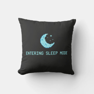 Sovmode Humoristisk Retro Dator Design Kudde