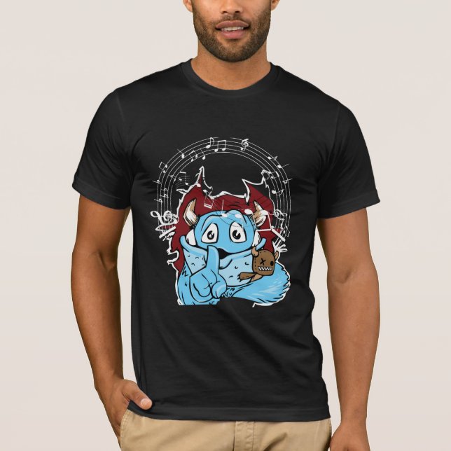 Sovmusik T Shirt (Framsida)