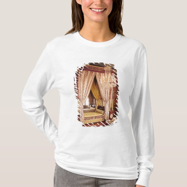 Sovrum av drottningen Hortense de Beauharnais T-shirt (Framsida)