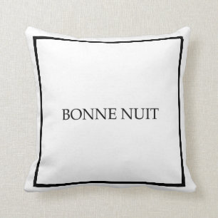 Sovrum för Bonne Nuit dekorativ kuddegäst Kudde