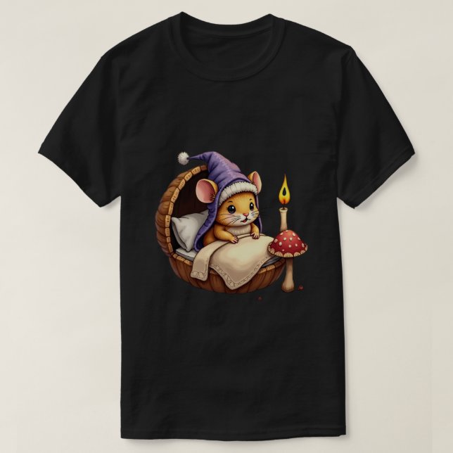 Sovrum för Hasselmus T Shirt (Design framsida)