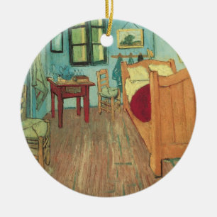 Sovrum i Arles av Vincent van Gogh Julgransprydnad Keramik