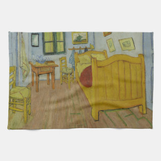 Sovrum i Arles, Oljemålning, Vincent Van Gogh Kökshandduk