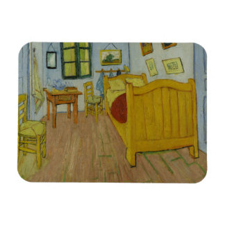 Sovrum i Arles, Oljemålning, Vincent Van Gogh Magnet