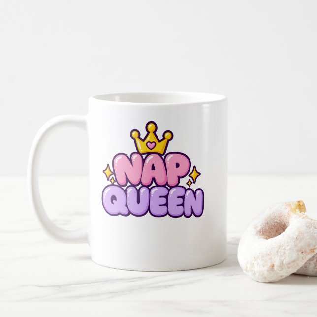 Sovsdrottning Kaffemugg (Med munk)