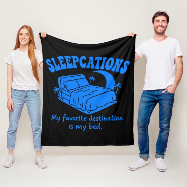 Sovsemester Fleecefilt (På plats)