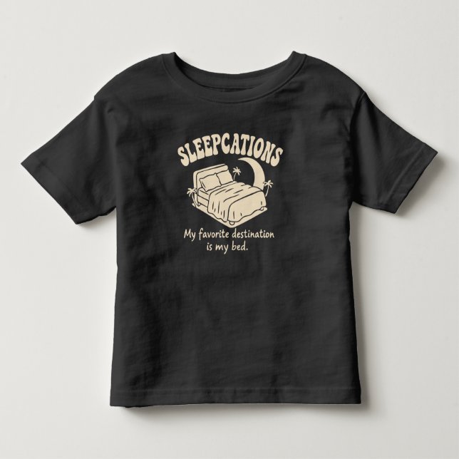 Sovsemestrar T Shirt (Framsida)