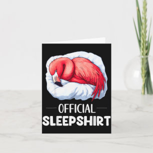 Sovskjorta Sleeng Flamingo Djurälskare Pyjamas Kort