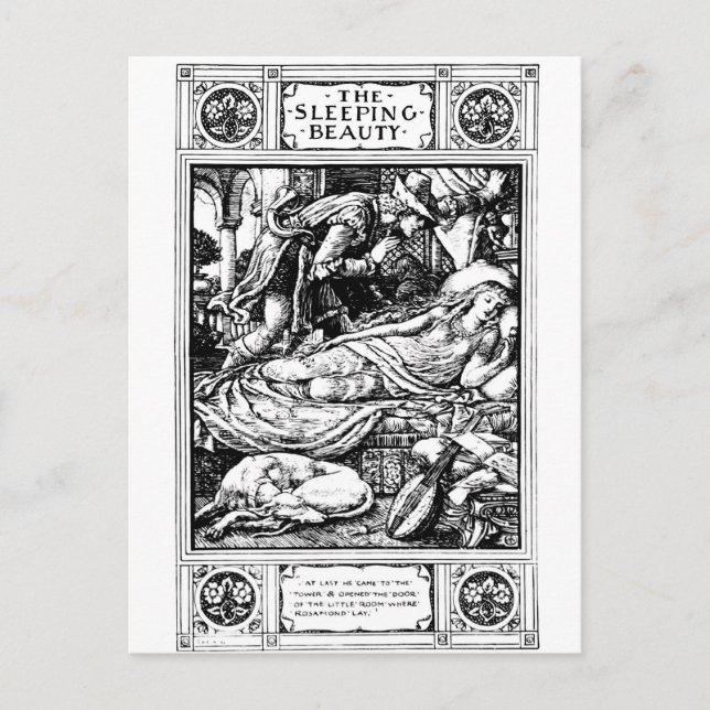 sovskönhet-bilder vykort (Framsida)