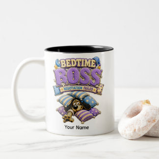 Sovtid Boss Rollig Söv T-Shirt Två-Tonad Mugg