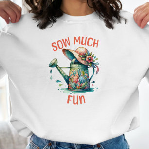 Sow Mycket Roligt Vit sötskjorta T Shirt