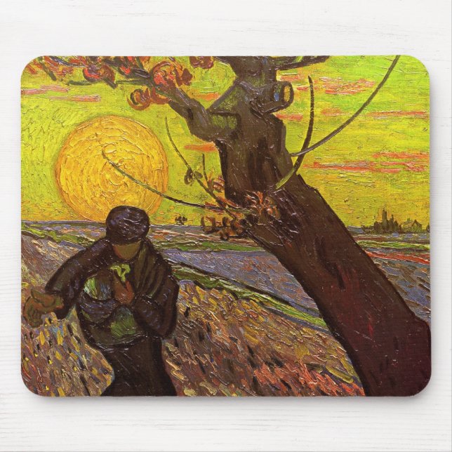 Sower av Vincent van Gogh Musmatta (Framsidan)