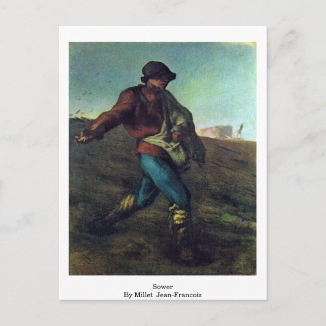Sower by Millet (II), Jean-Francois Vykort (Framsida)